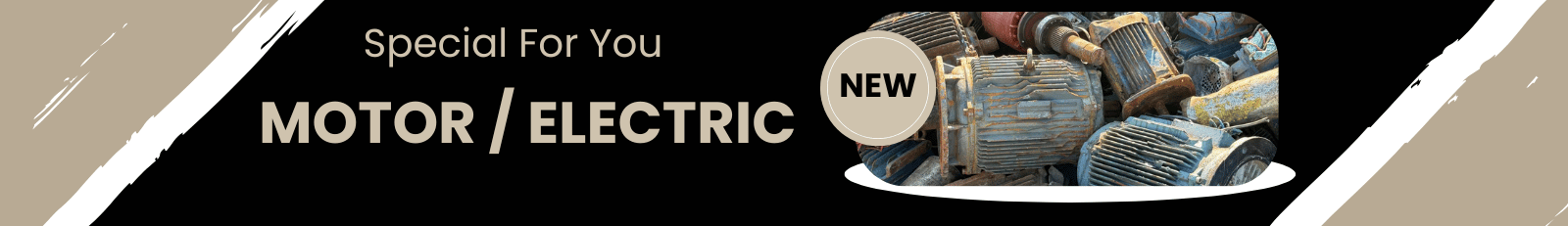 Motor Electric Banner
